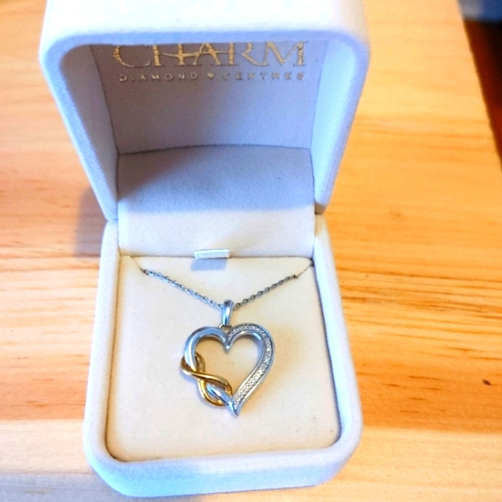 Charmed Diamond Center Necklace